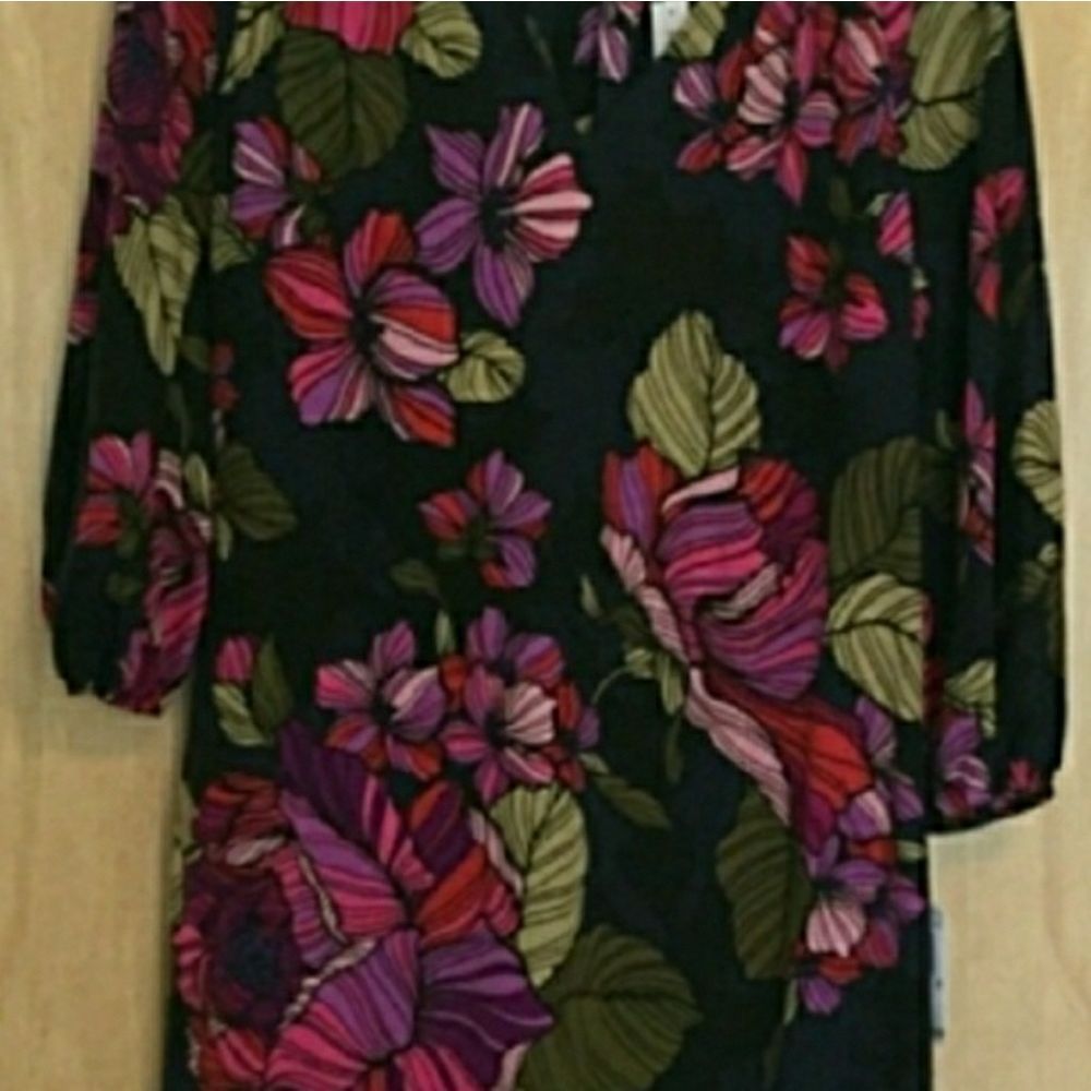 Trina Turk Shirley Floral silk Dress - Picture 2 of 5
